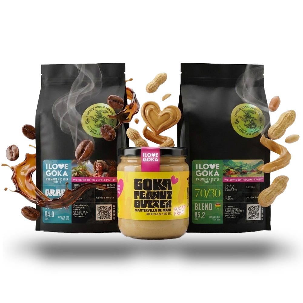 PACK COFFEE TIME GOKA (2 Café de Especialidad + Regalo GOKA PEANUT BUTTER)