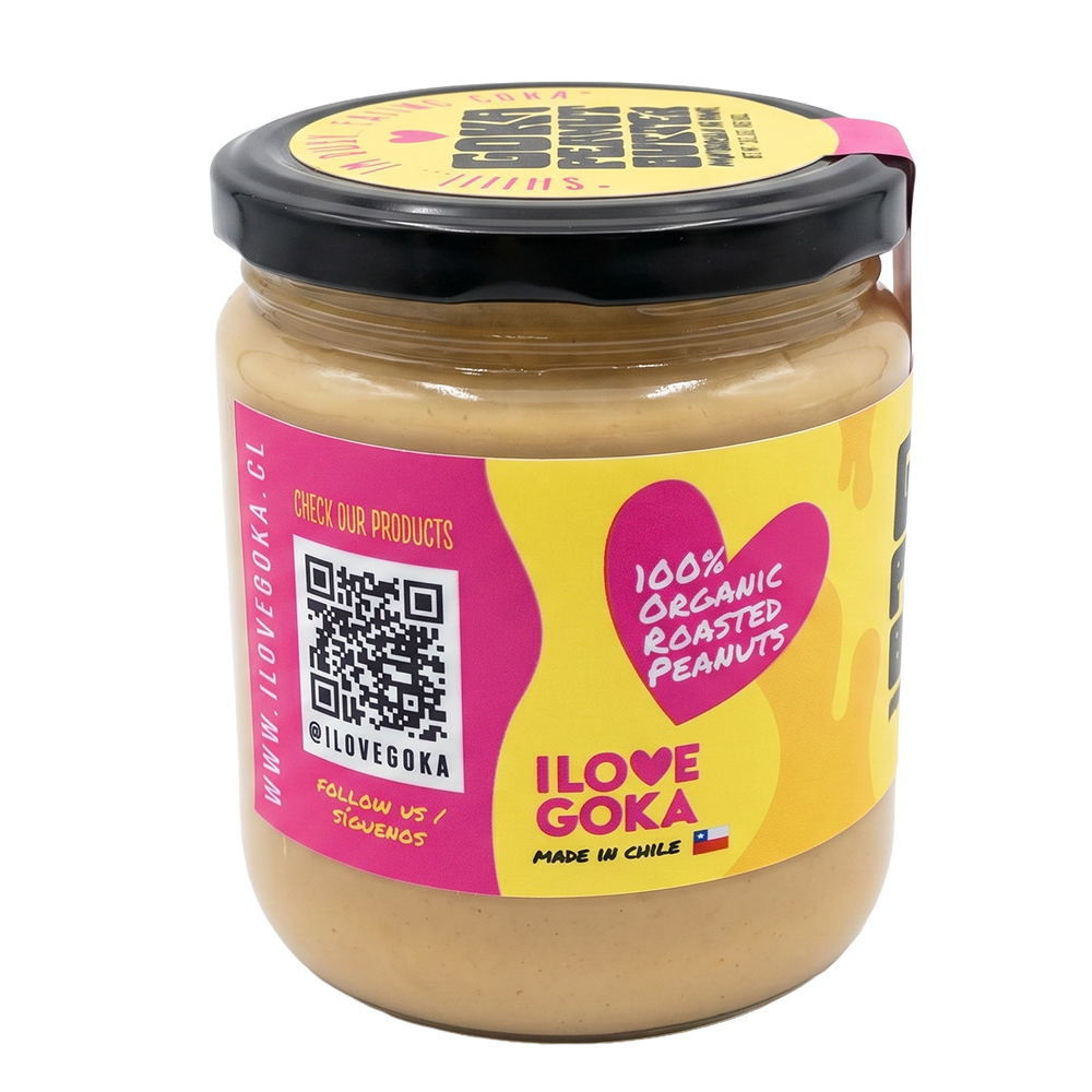 Mantequilla de Maní Artesanal - GOKA PEANUT BUTTER – Origen Chile | 100% Natural