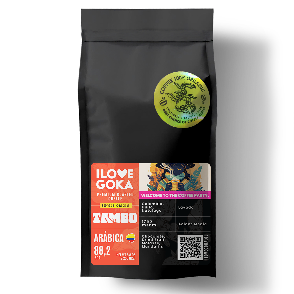Café de Origen - 100% Arábica - TAMBO - Colombia - I LOVE GOKA